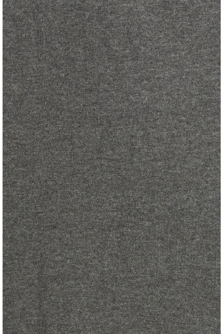 V-Neck Cotton Maxi Cardigan, Alternate, color, MEDIUM HEATHER GREY