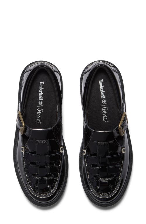 Timberland Stone Street Platform Buckle Loafer In Black