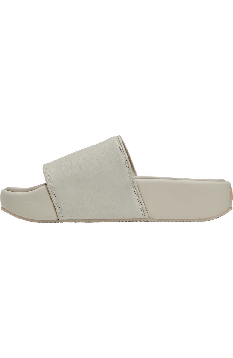 Y-3 Leather Slide Sandal, Alternate, color,