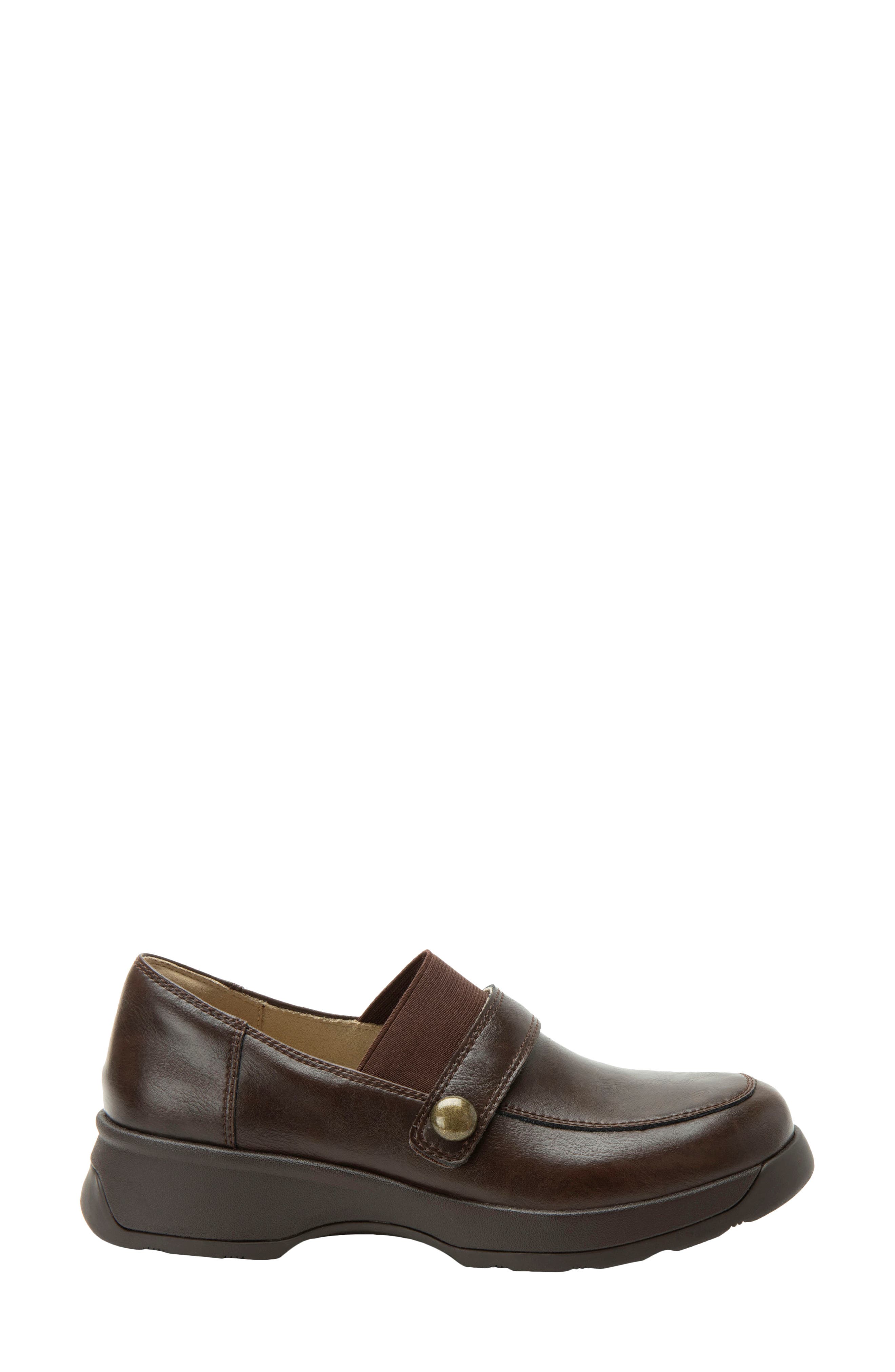 Janna Loafer, Alternate, color, DARK CHOCOLATE