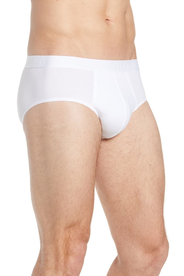 Cotton Essentials Cotton Brief, Alternate, color, ALL WHITE