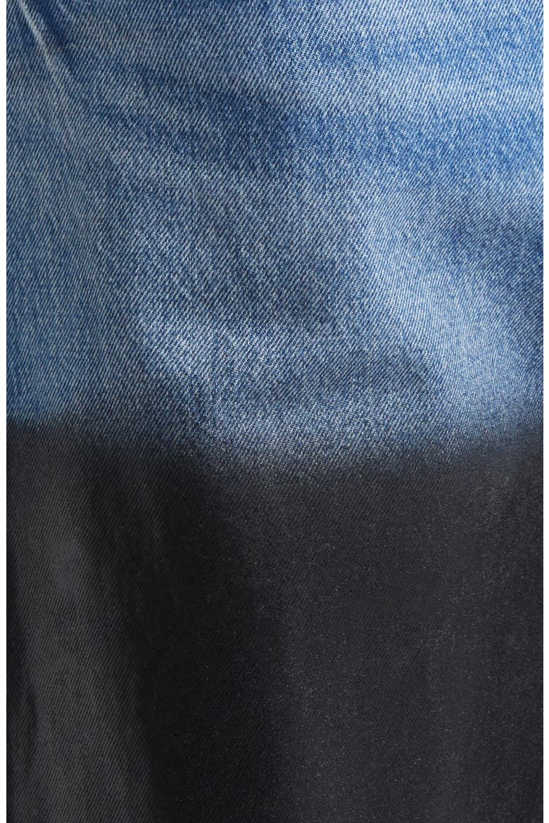 Surge Low Rise Wide Leg Jeans, Alternate, color, VINTAGE MARBLED BLUE