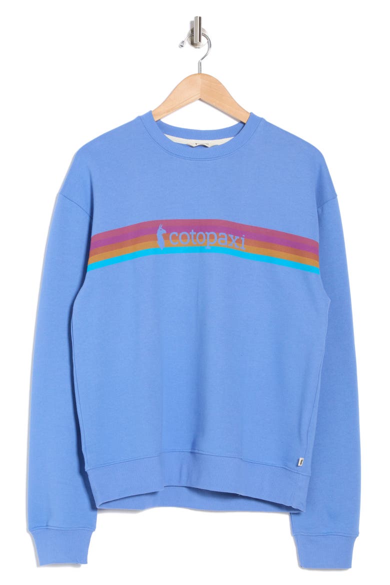 On the Horizon Crewneck Sweatshirt, Alternate, color, LUPINE