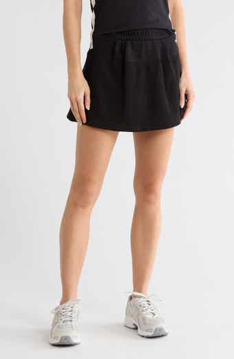 Jacquard Mixed Pleated Skort