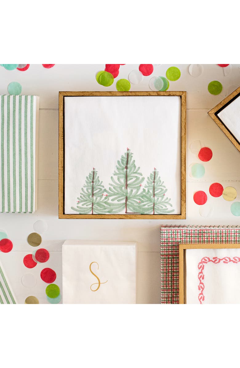 VIETRI Florentine Wood Napkin Holder, Alternate, color, Gold