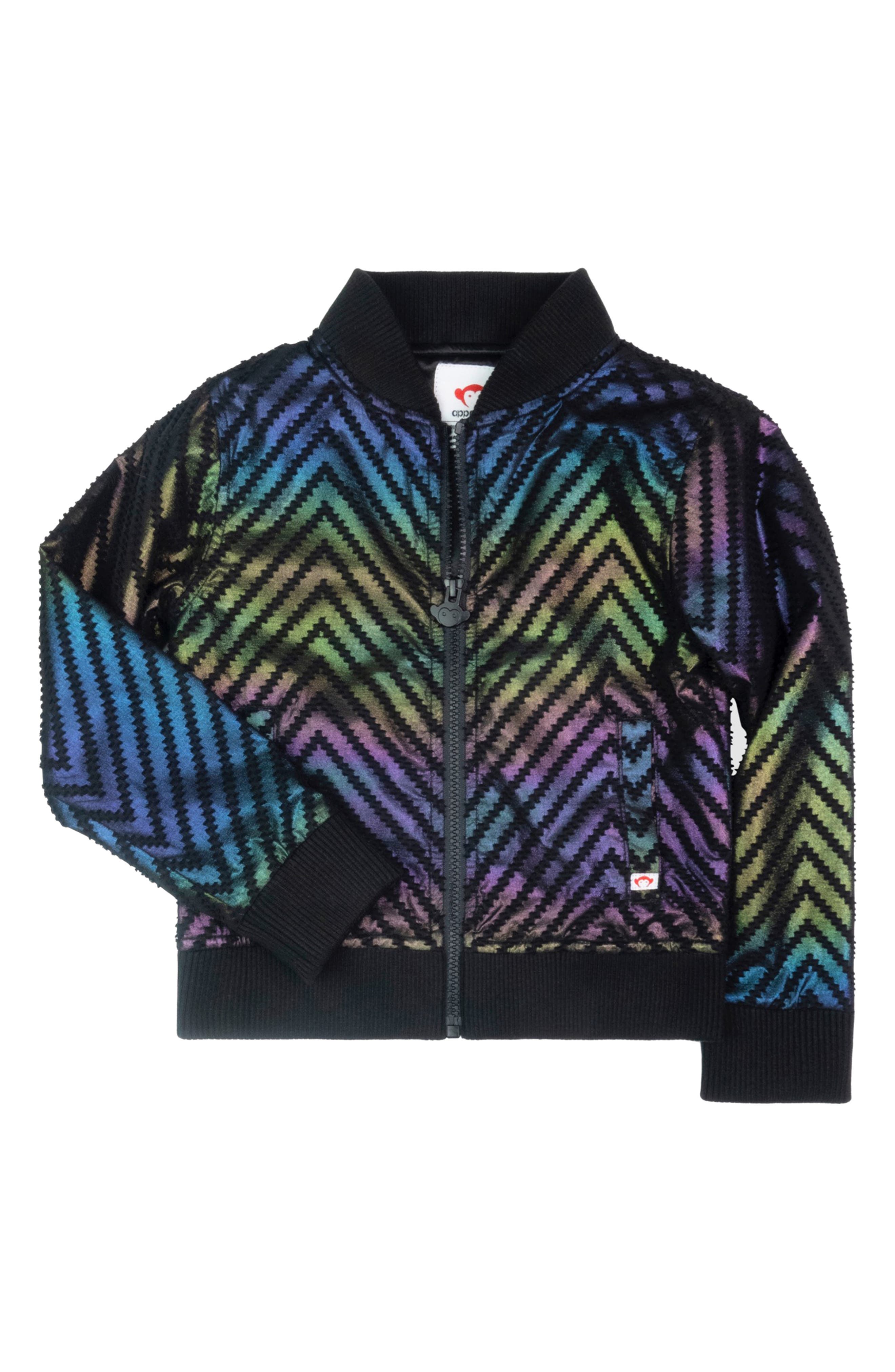 Appaman Kids' Nikki Rainbow Bomber Jacket