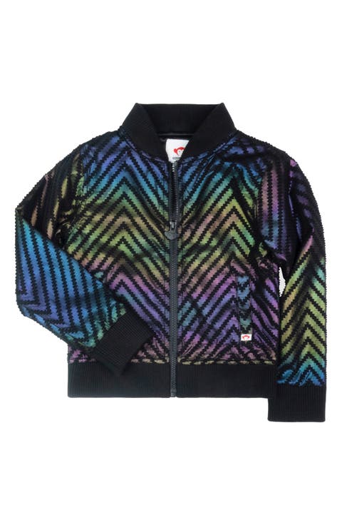 Kids' Nikki Rainbow Bomber Jacket (Toddler & Little Kid)