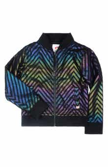Appaman Kids' Nikki Rainbow Bomber Jacket