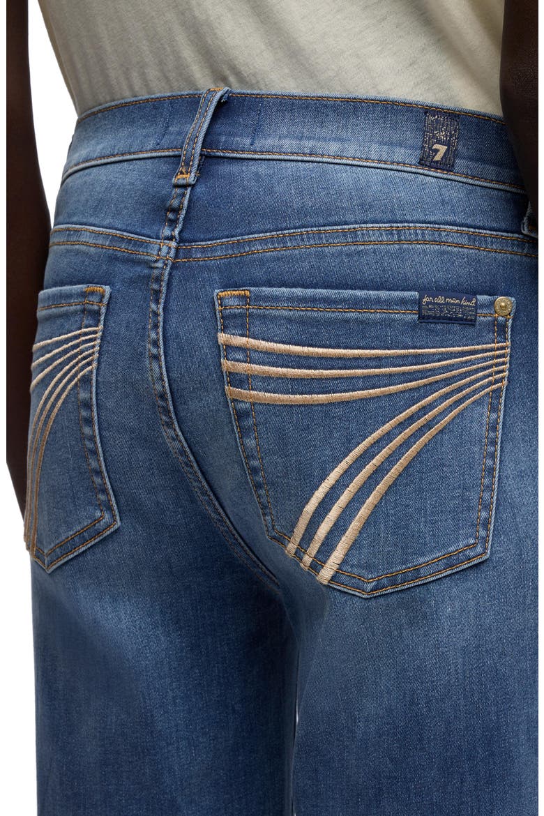 Dojo Flare Jeans, Alternate, color, GALE