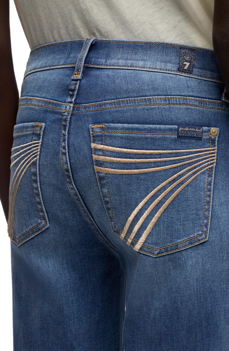 7 For All Mankind Dojo Flare Jeans, Alternate, color, Gale