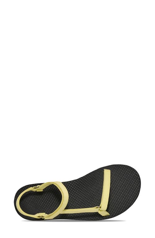 Teva Original Universal Slim Sandals In Young Wheat