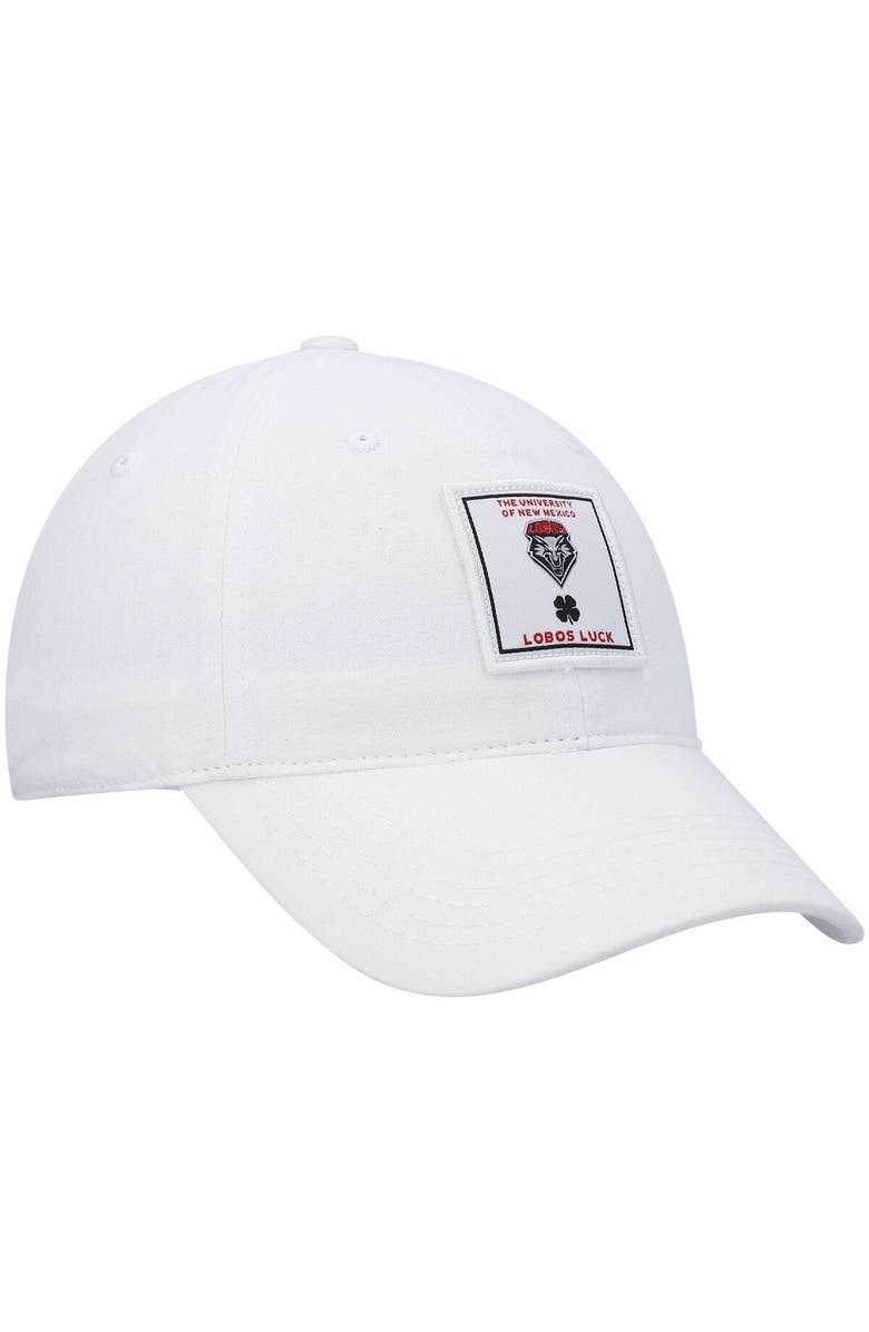 Black Clover Men's White New Mexico Lobos Dream Adjustable Hat, Alternate, color, White