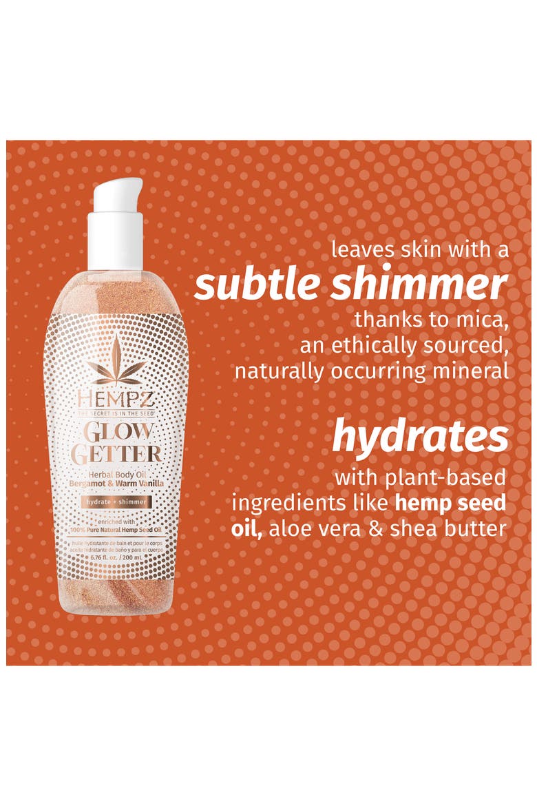Glow Getter Herbal Body Oil, Alternate, color, NO COLOR