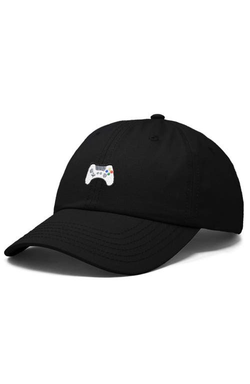Dalix Game Controller Embroidered Hat In Black