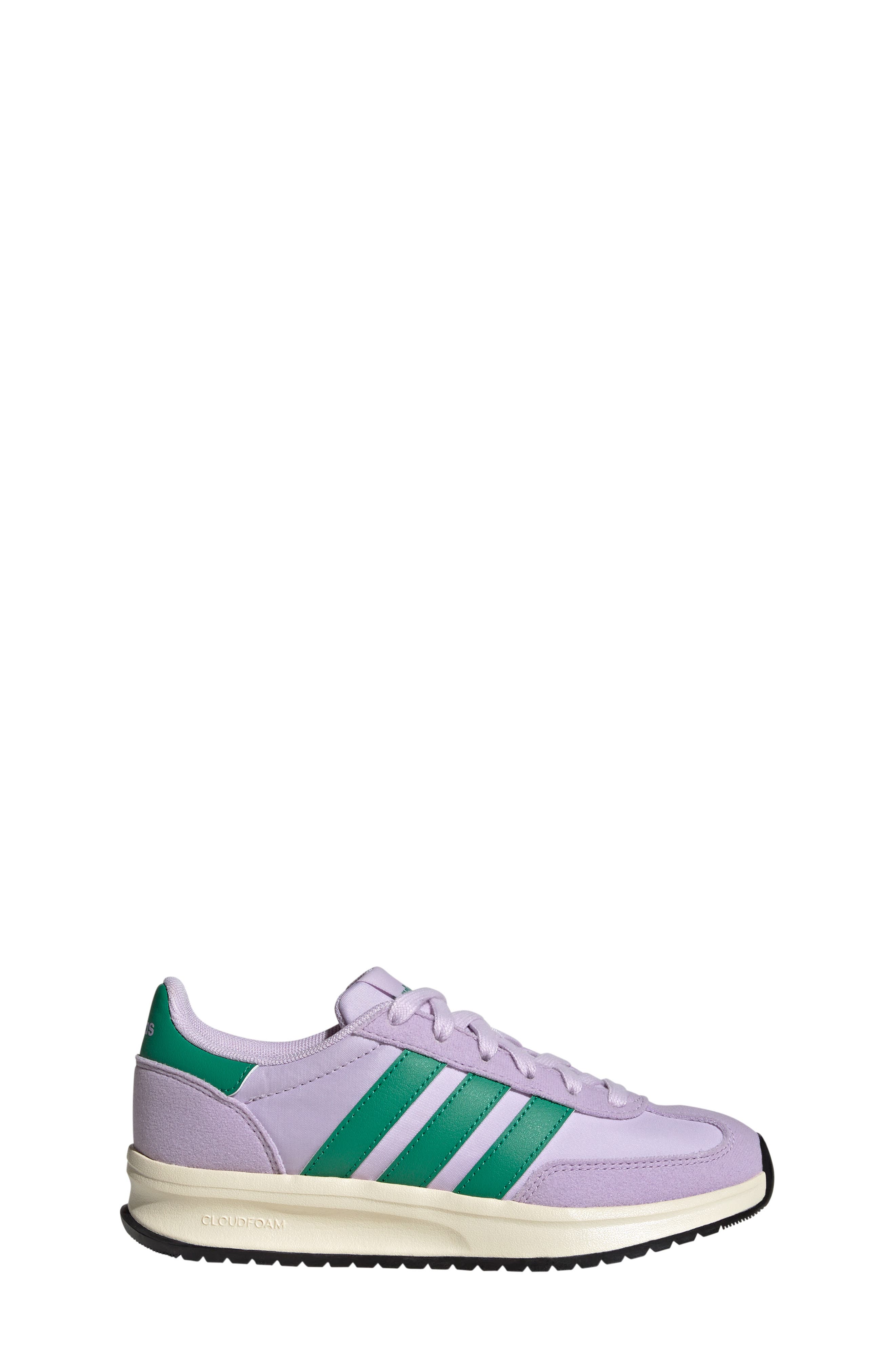 adidas Kids' Run 70s 2.0 Sneaker, Alternate, color, Lavender/ Green/ Plum