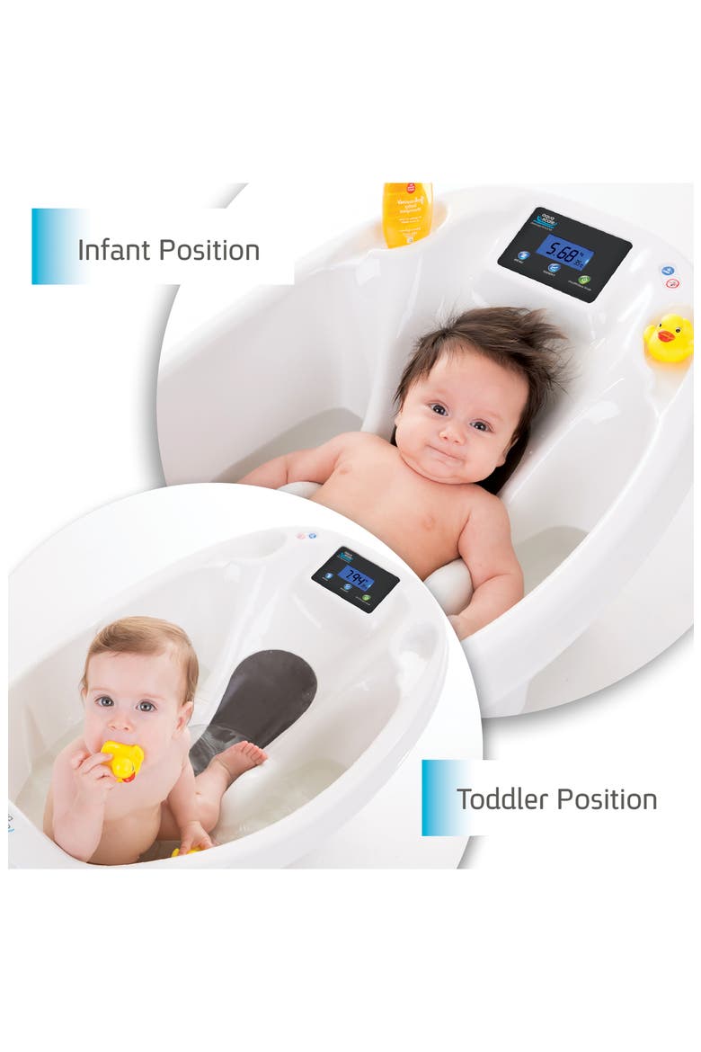 Aquascale 3-in-1 Baby Tub/Scale, Alternate, color, WHITE