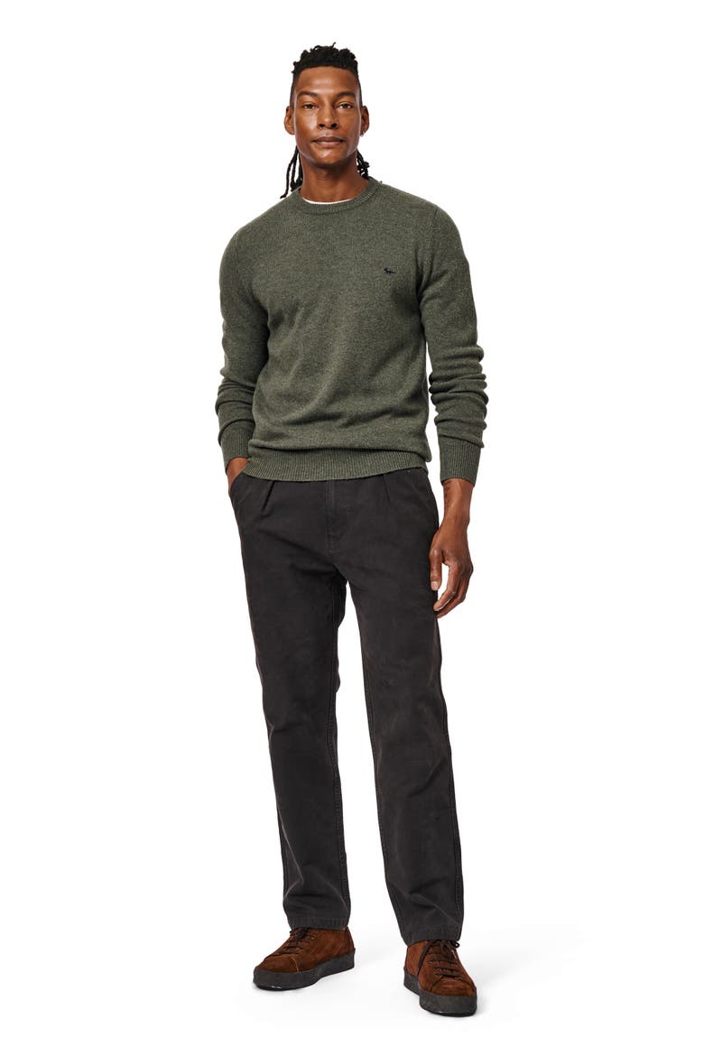 Westbourne Crew Neck Sweater, Alternate, color, Dark Khaki