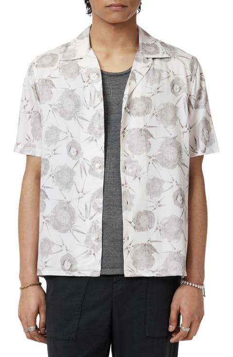 Dan Print Modal Camp Shirt