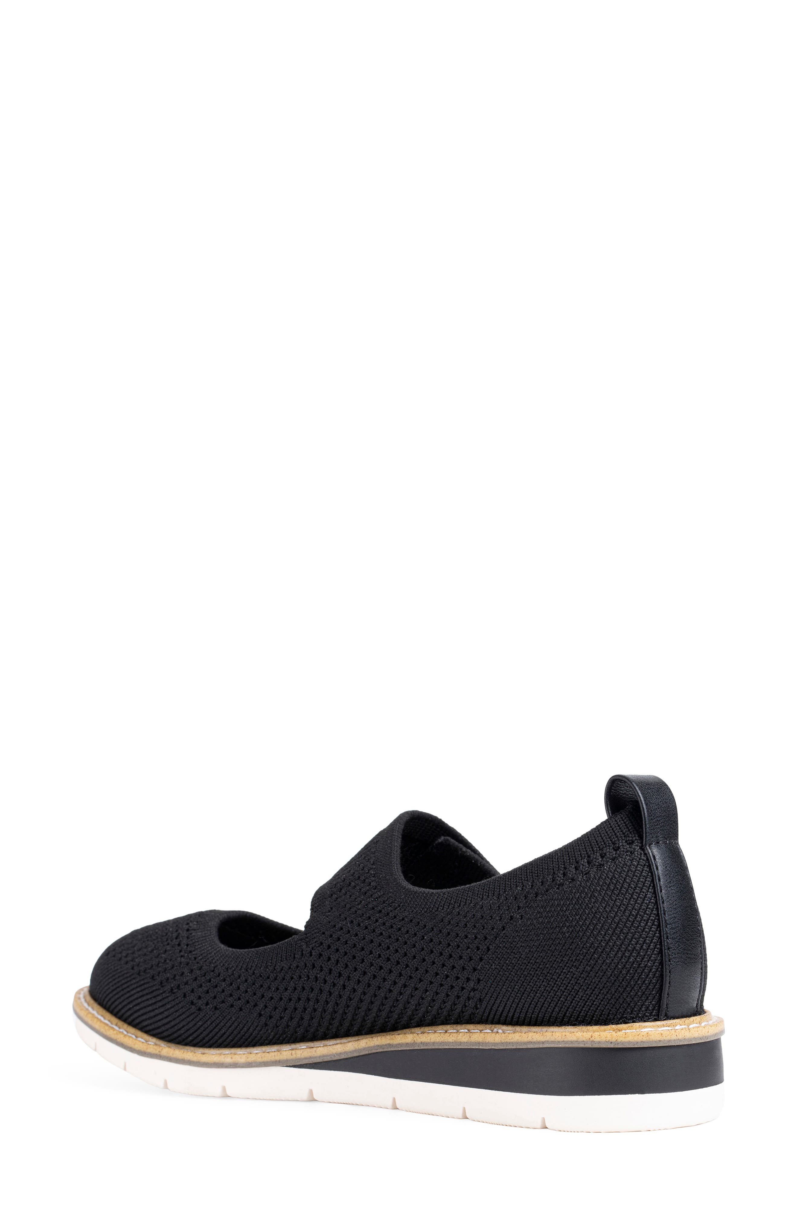 Axell Mary Jane Flat, Alternate, color, BLACK