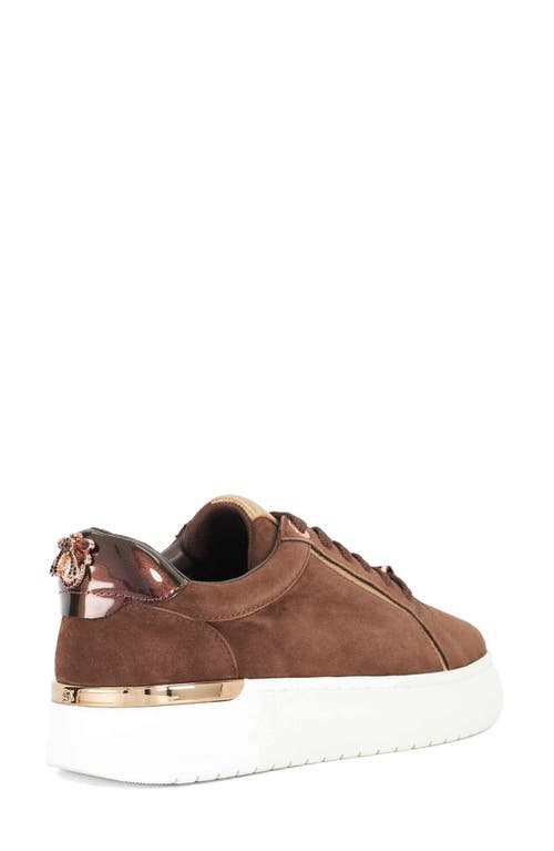 Dune London Emmelino Platform Sneaker In Brown