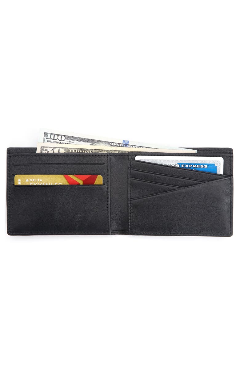 ROYCE New York Personalized Slim Bifold Wallet, Alternate, color, 
