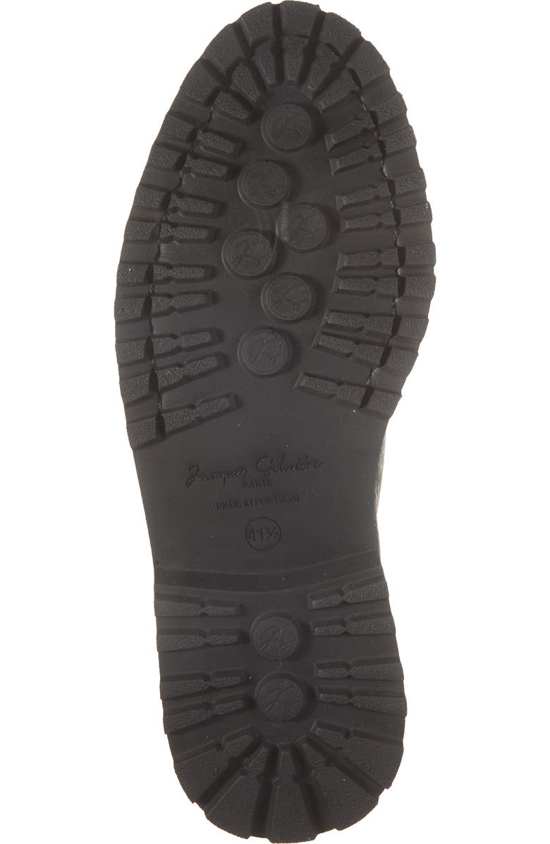 JACQUES SOLOVIERE Rasmus Lug Sole Wholecut Shoe, Alternate, color, Black