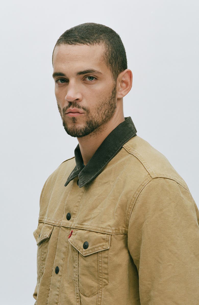 Levi's<sup>®</sup> x Justin Timberlake Canvas Trucker Jacket, Alternate, color,