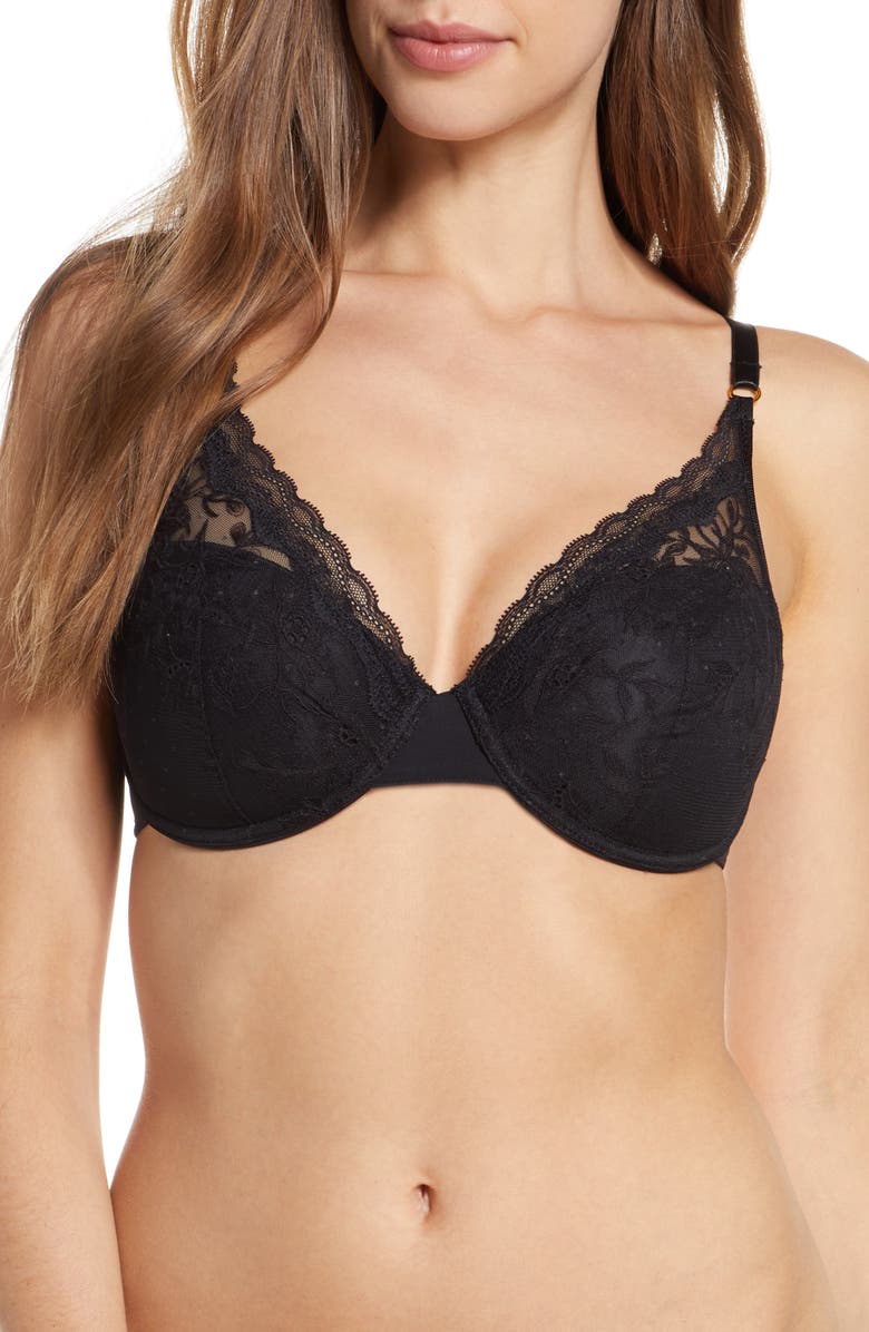 Chantelle Lingerie Chantelle Intimates Blanche Lightweight Lace Bra, Main, color,