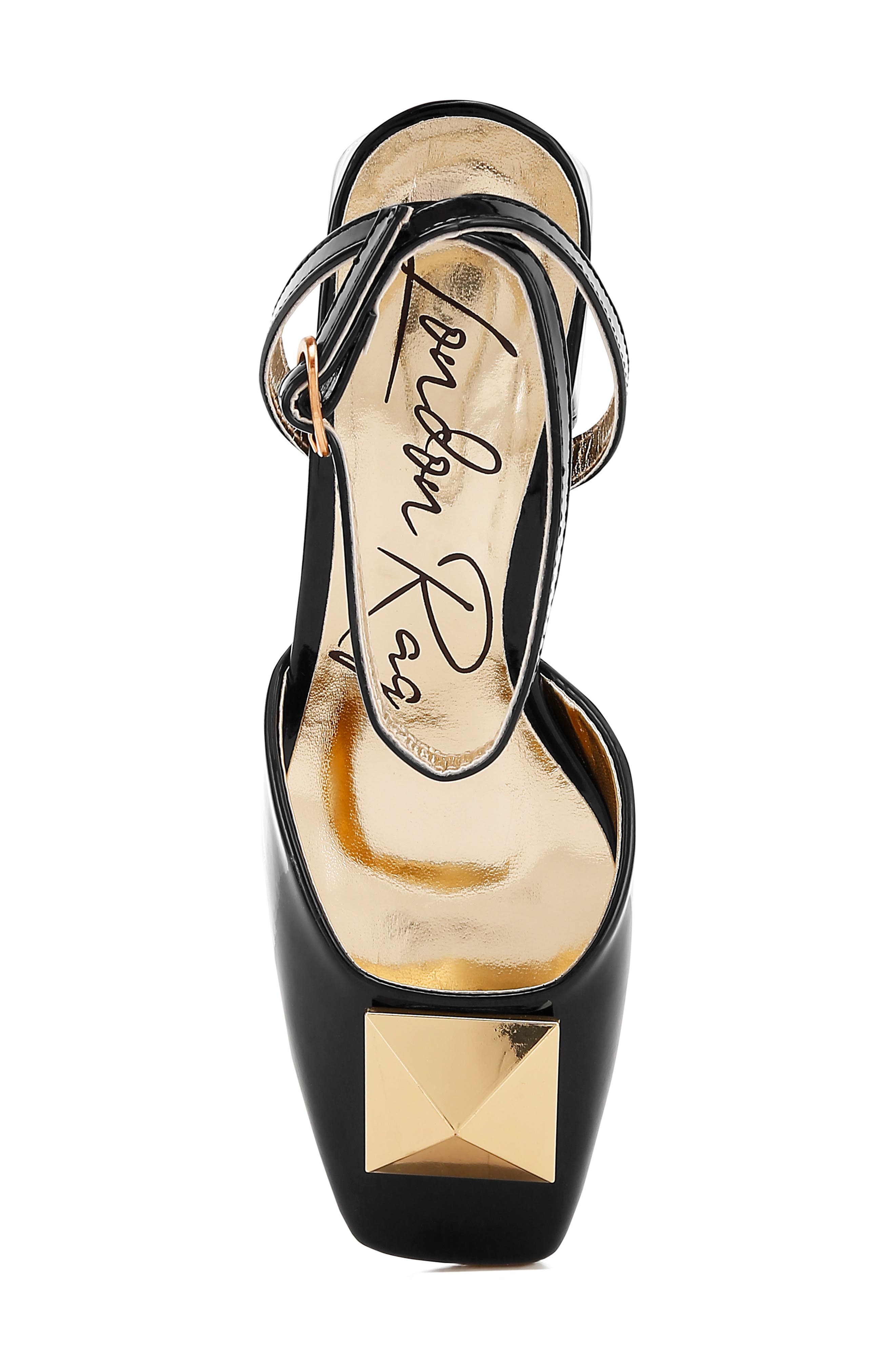 LONDON RAG Griselda Ankle Strap Pump, Alternate, color, Black