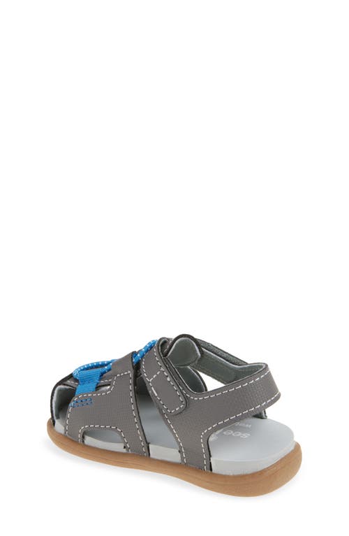 See Kai Run Kids' Callan Sandal In Gray