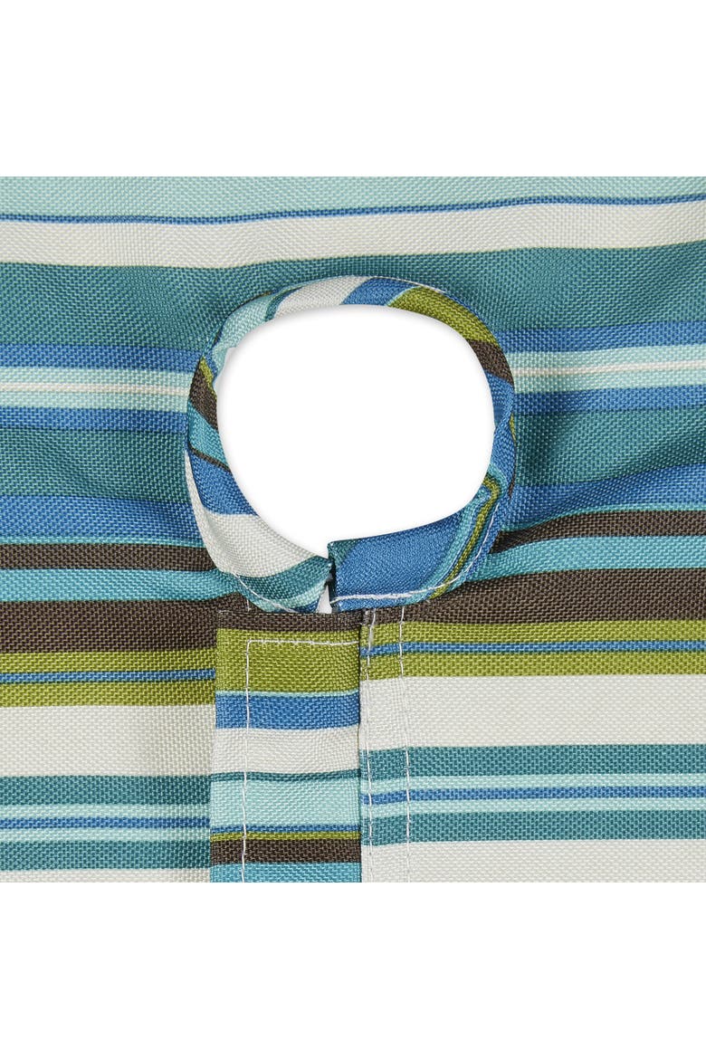 Beachy Stripe Print Outdoor Tablecloth With Zipper 60x120, Alternate, color, Beachy Stripe