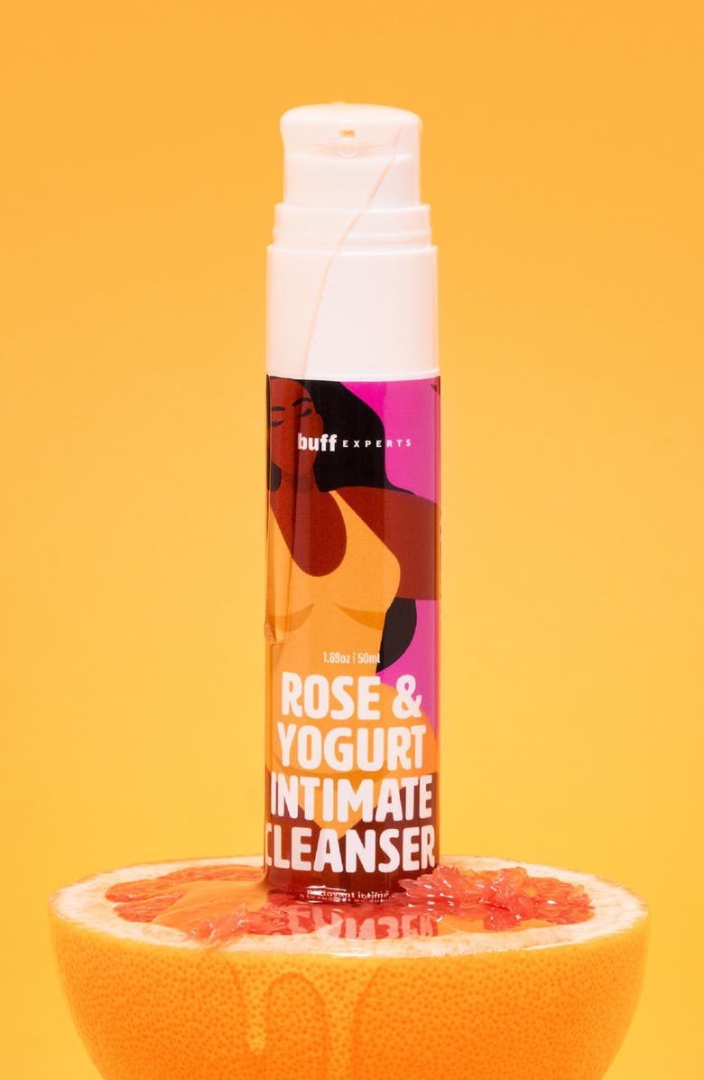 Buff Experts Rose & Yogurt Intimate Cleanser, Alternate, color, 