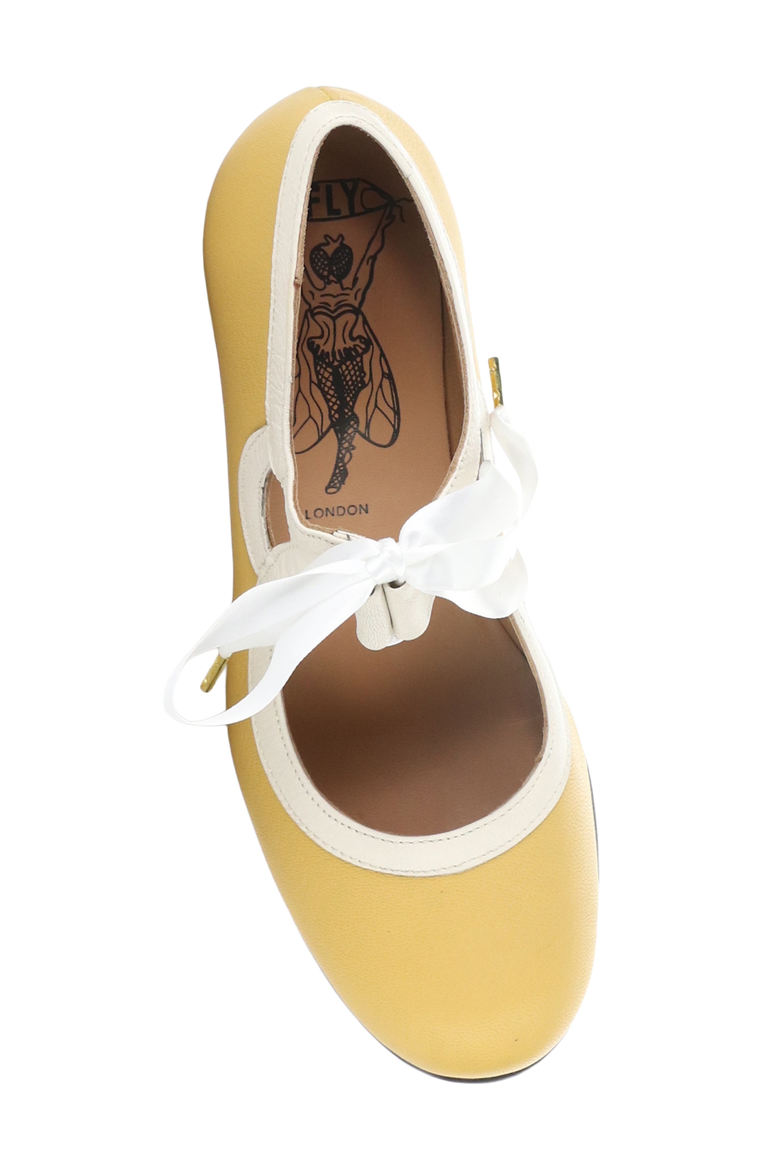 Bupy Pump, Alternate, color, BUMBLE BEE OFF WHITE