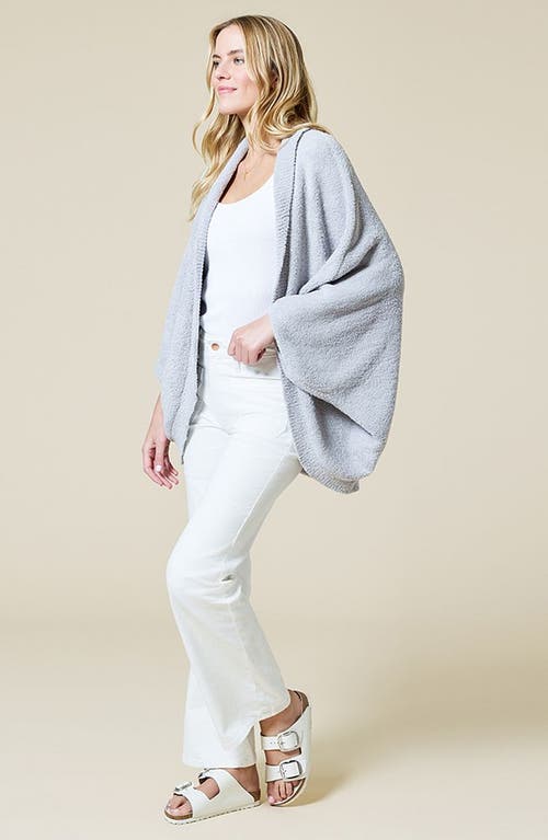Softies Solid Marshmallow Shawl In Grey