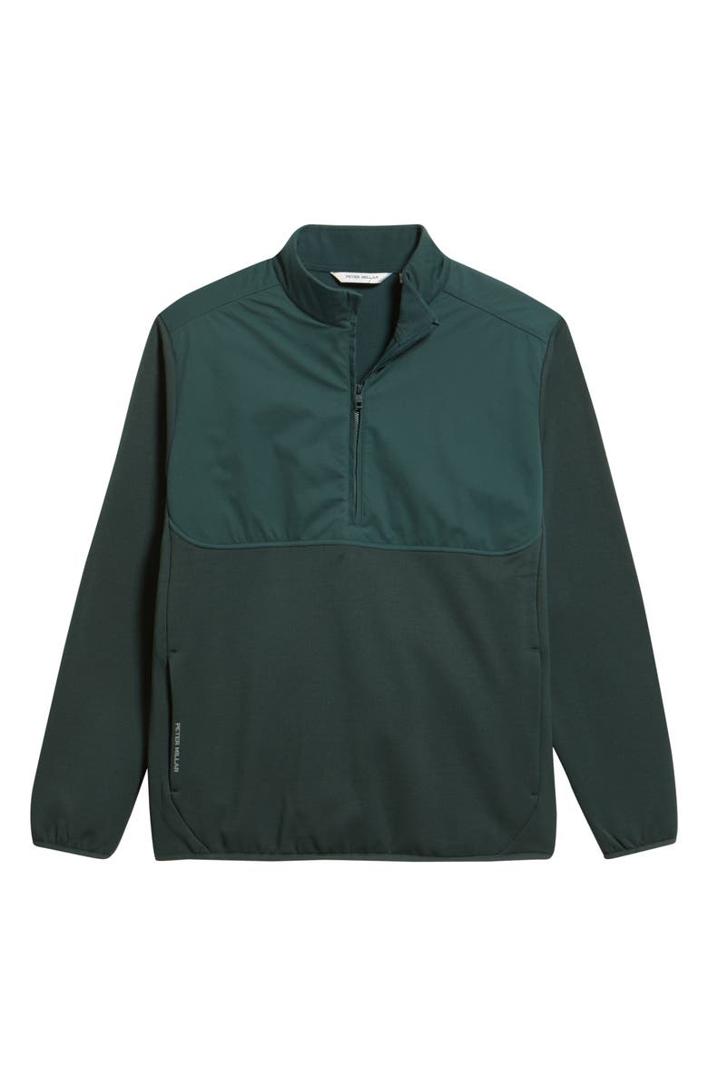 Peter Millar Vail Half Zip Pullover, Alternate, color, Nordic Pine