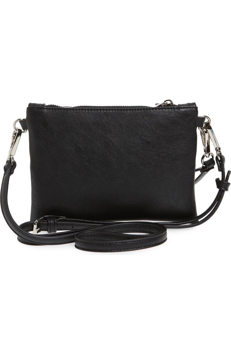 Sole Society 'Camilla' Faux Leather Clutch, Alternate, color,