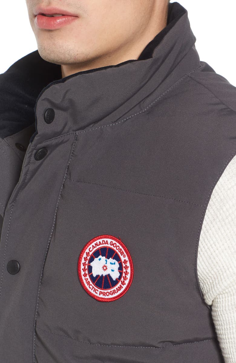 Canada Goose Freestyle Regular Fit Down Vest, Alternate, color, Graphite
