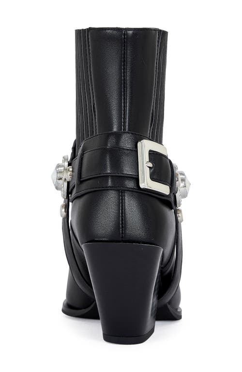 Azalea Wang Lenkov Moto Boot In Black
