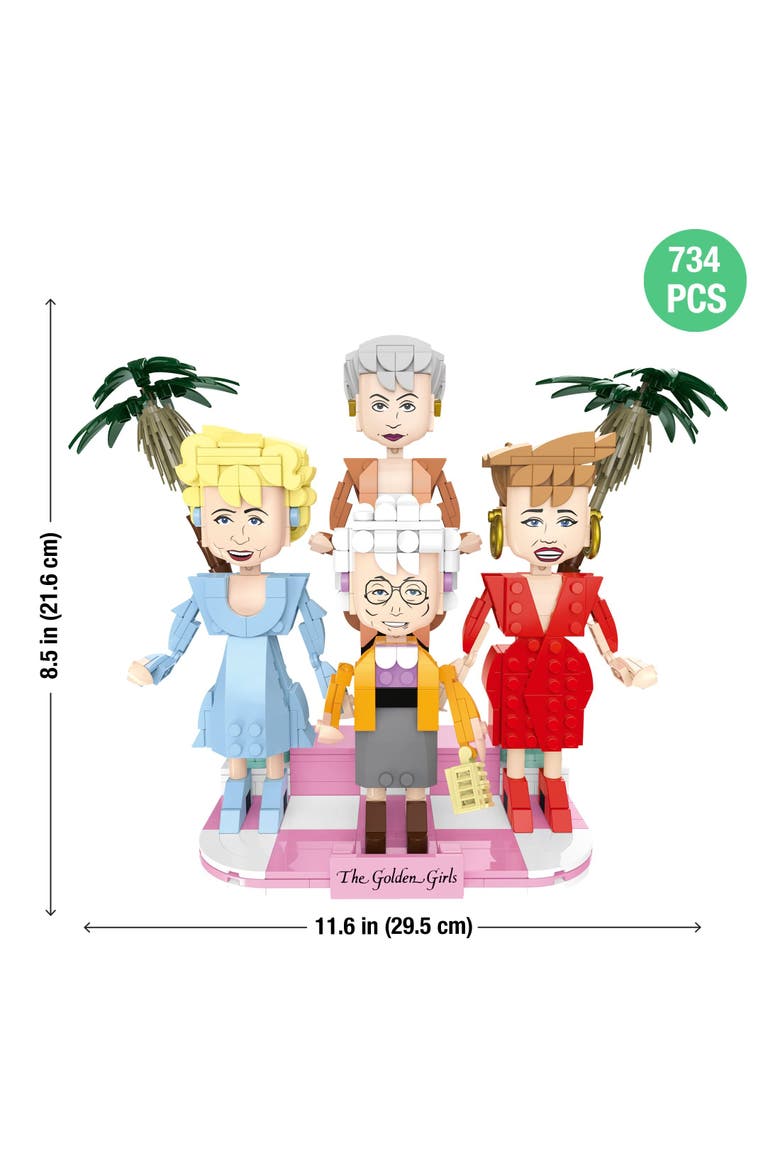 The Golden Girls Living Room Building Set, Alternate, color, Yellow