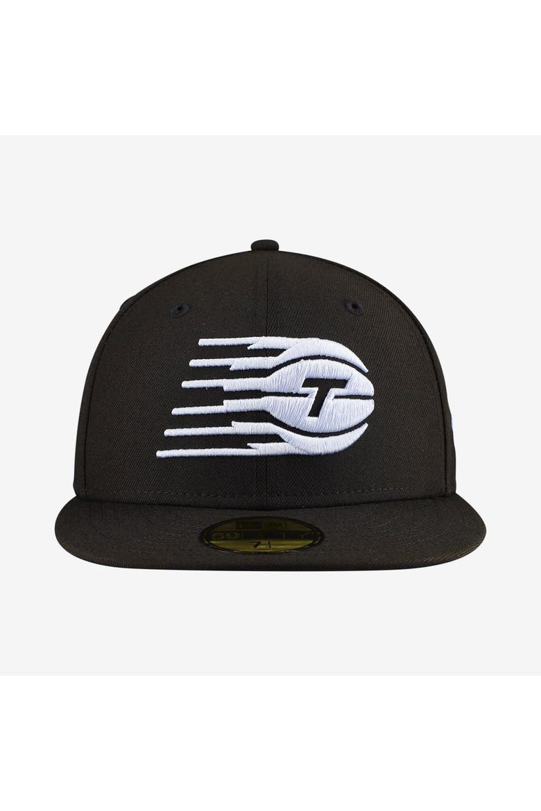 Men's New Era  Black Toronto Tempo Team 59FIFTY Fitted Hat, Alternate, color, Black