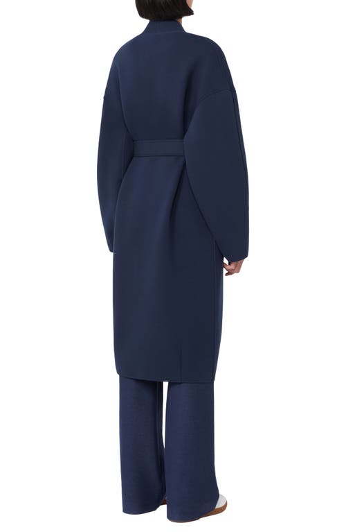 Weekend Max Mara Diletta Tie Waist Jacket In Blue