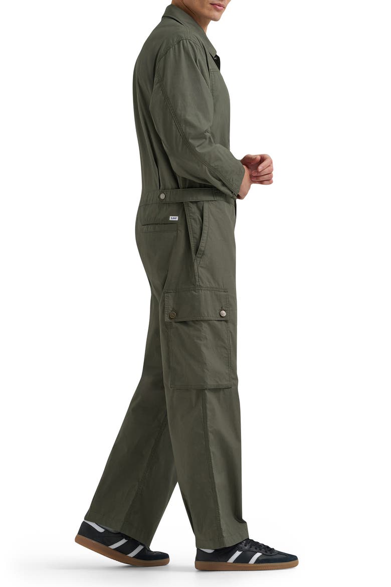 Parachute Unionall Jumpsuit, Alternate, color, OAK MOSS