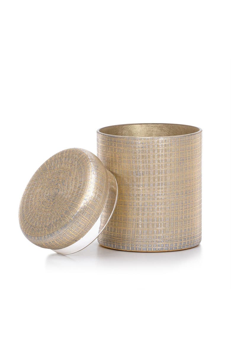 Woven Multi Canister, Alternate, color, GOLD/SILVER