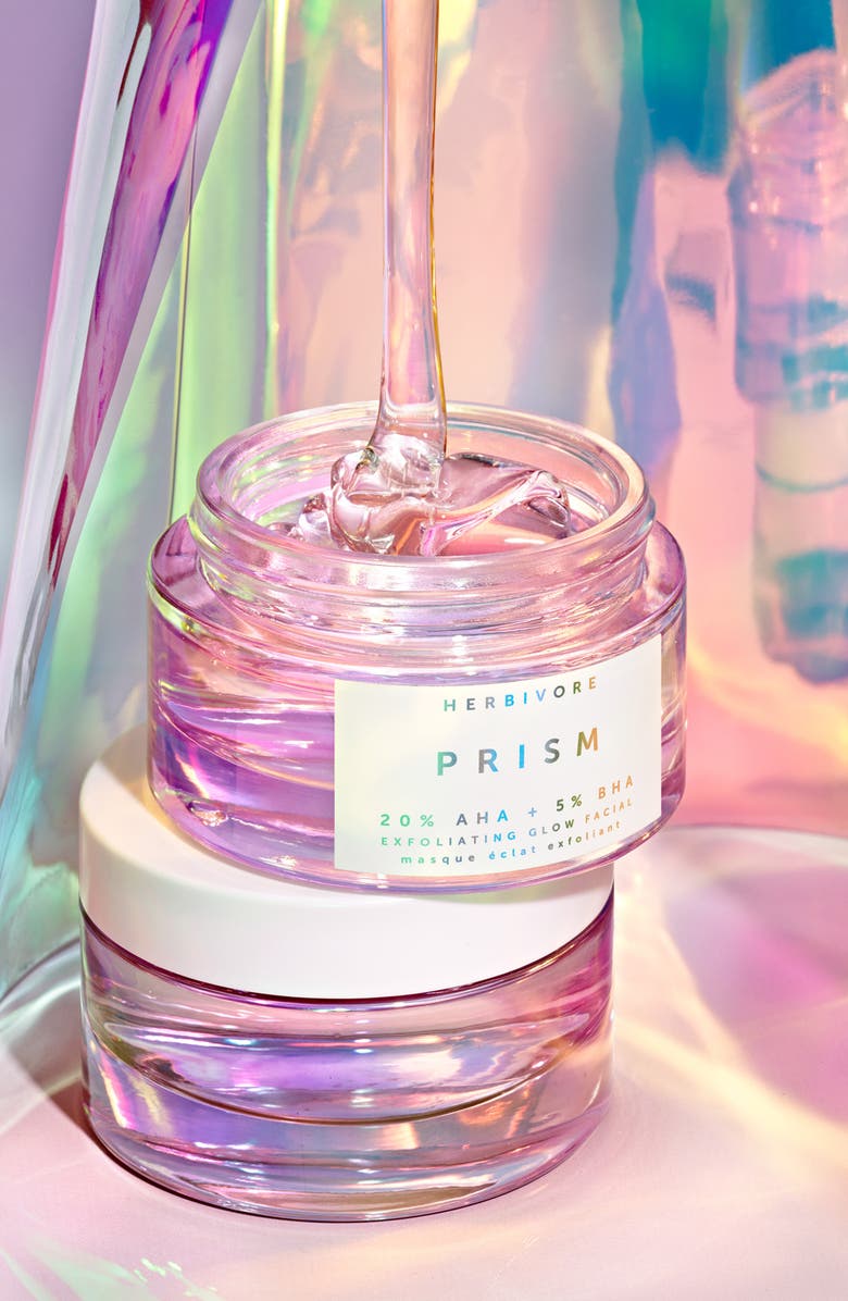 Herbivore Botanicals Prism 20% AHA + 5% BHA Exfoliating Glow Facial Mask, Alternate, color,