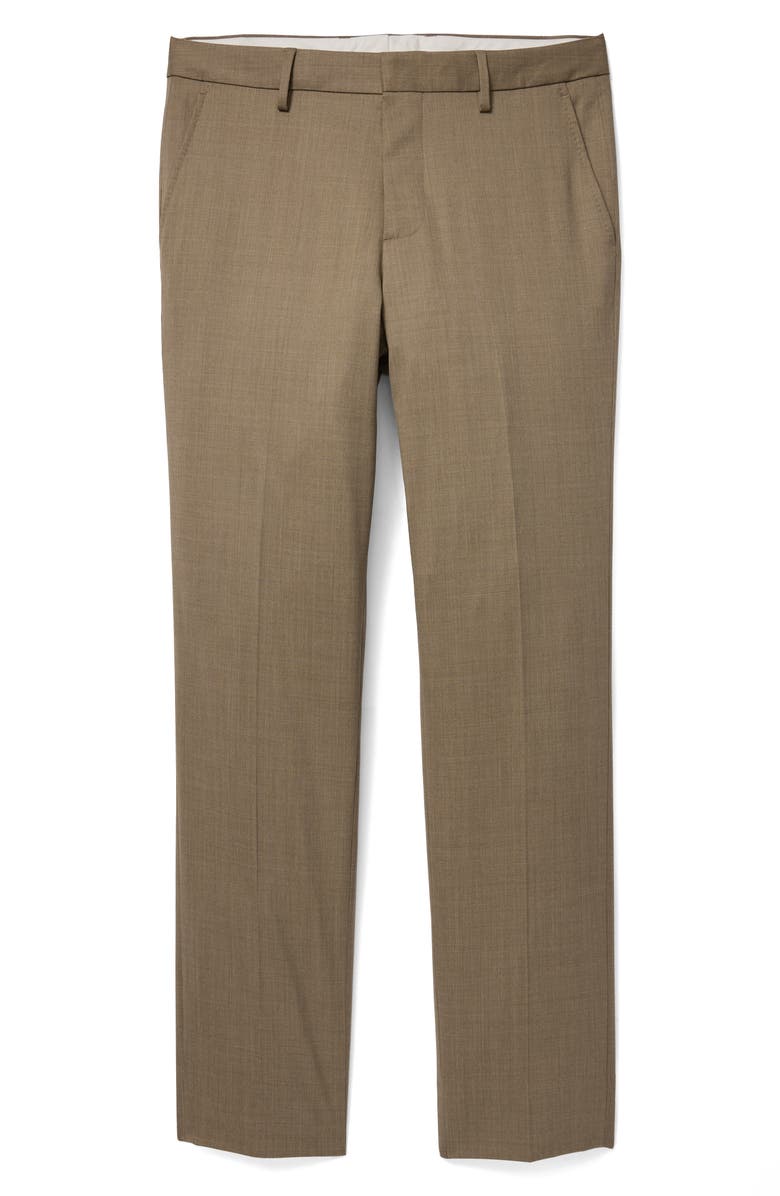 Bonobos Jetsetter Stretch Wool Suit Pants, Alternate, color, Tan