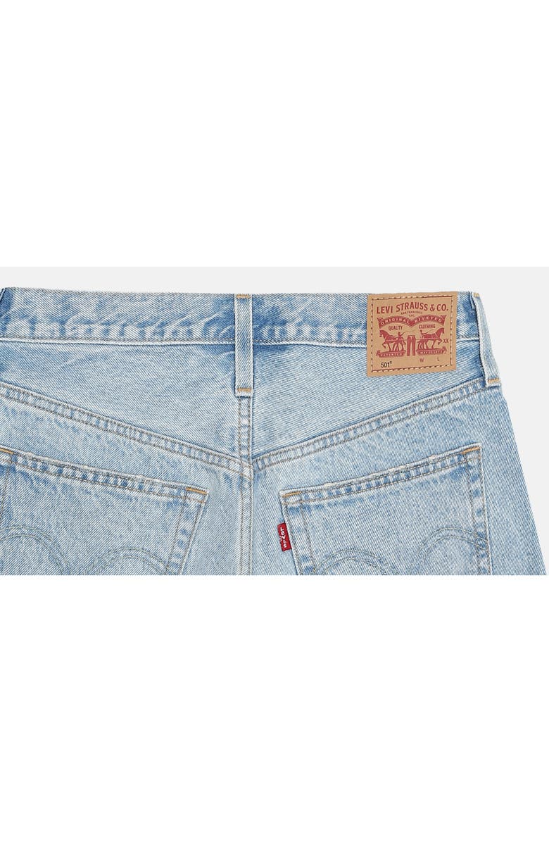 Levi's<sup>®</sup> 501<sup>®</sup> Mid Thigh Denim Shorts, Alternate, color,