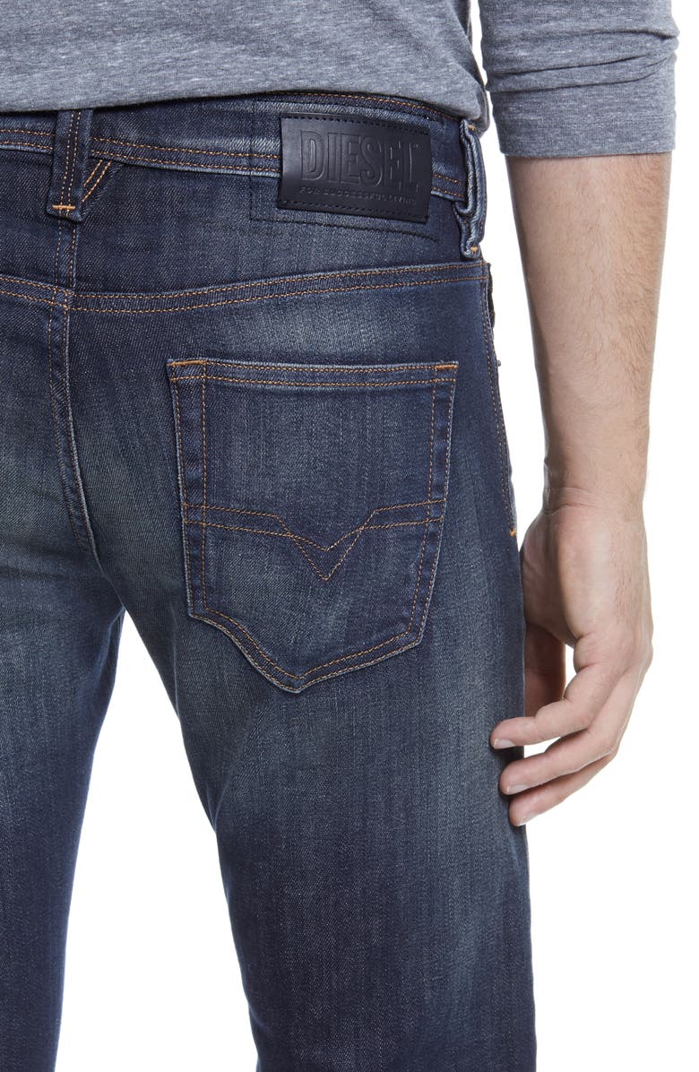 DIESEL<sup>®</sup> Larkee-X Relaxed Fit Straight Leg Jeans, Alternate, color, 