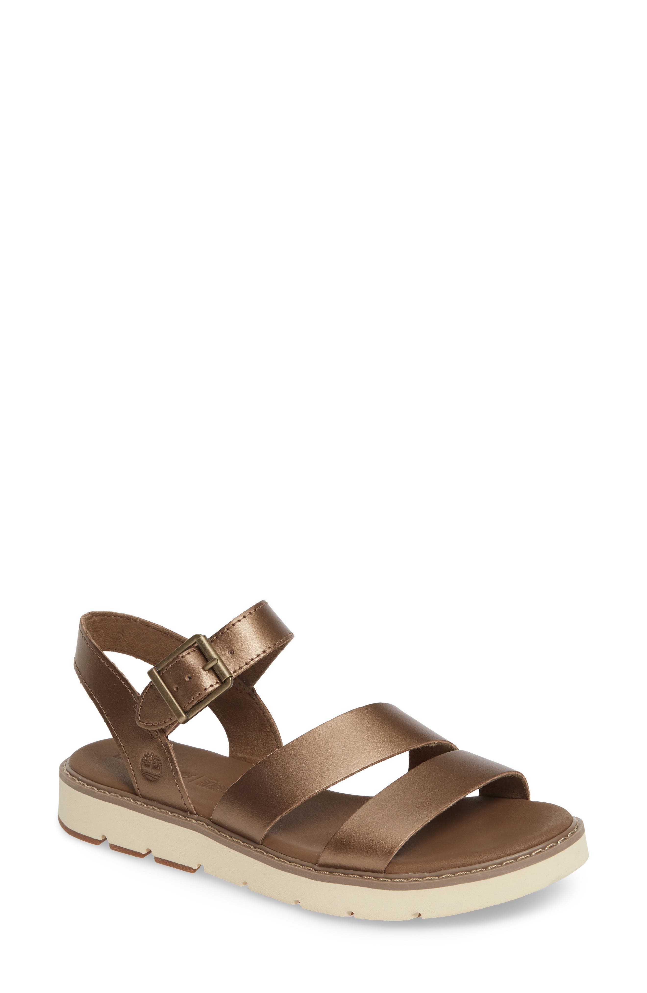 Bailey Park Sandal, Main, color, GOLD METALLIC LEATHER