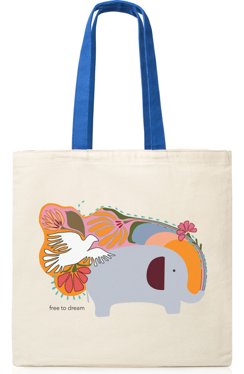 The Tote Project Free to Dream | Tote, Main, color, Vibrant Blue