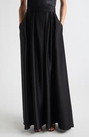 ST. JOHN Liquid Satin Skirt